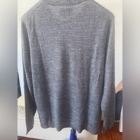 Men’s Apt. 9 Brown Slim Fit Merino Wool Blend V Neck Sweater | L - Picture 3 of 3